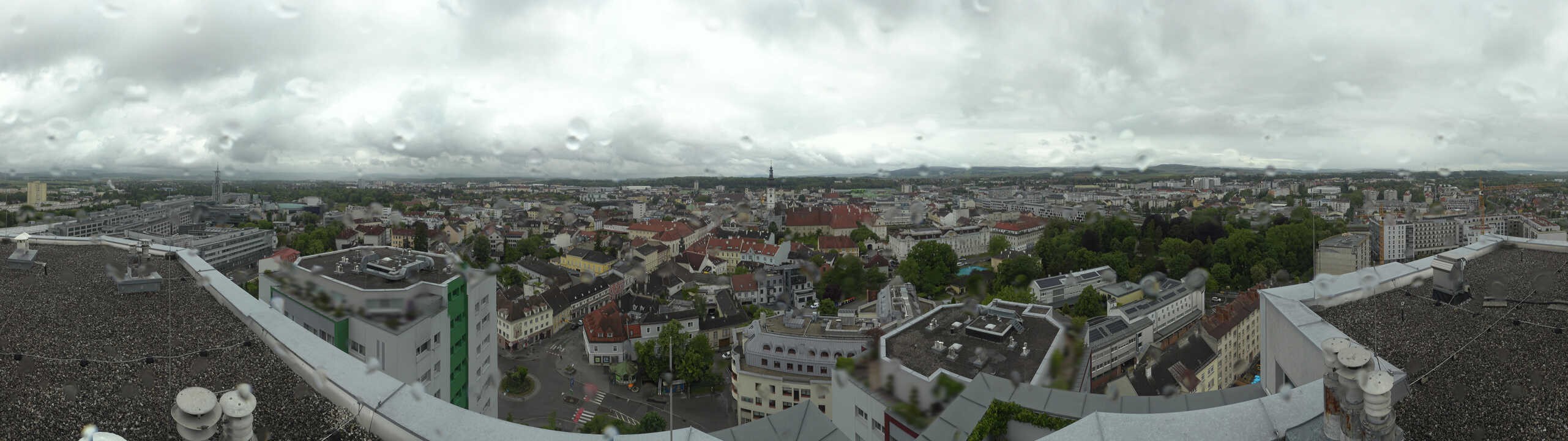 Archiv Foto Webcam St. Pölten - Blick über die Stadt