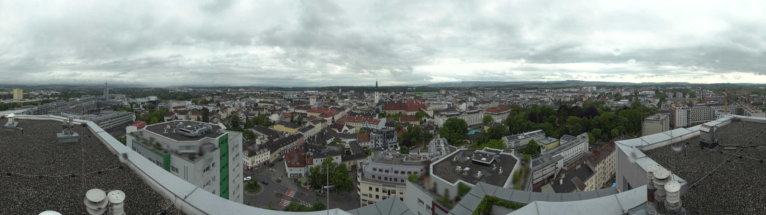 Archiv Foto Webcam St. Pölten - Blick über die Stadt