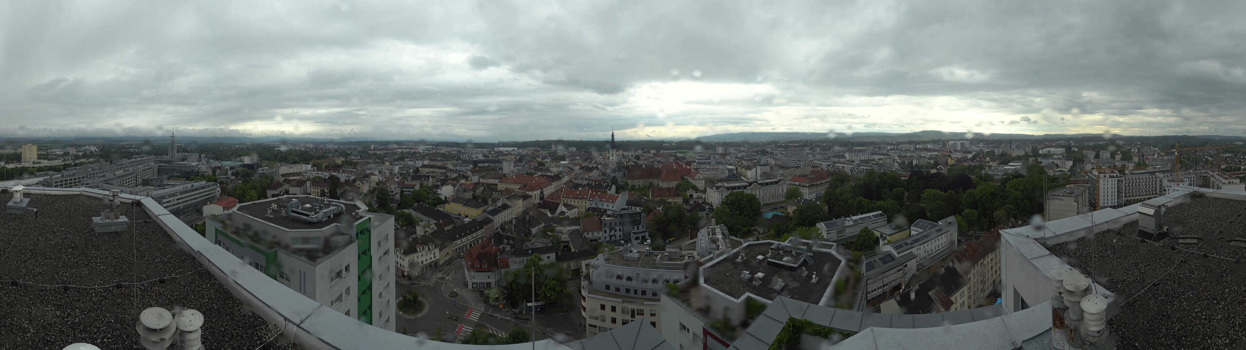 Archiv Foto Webcam St. Pölten - Blick über die Stadt
