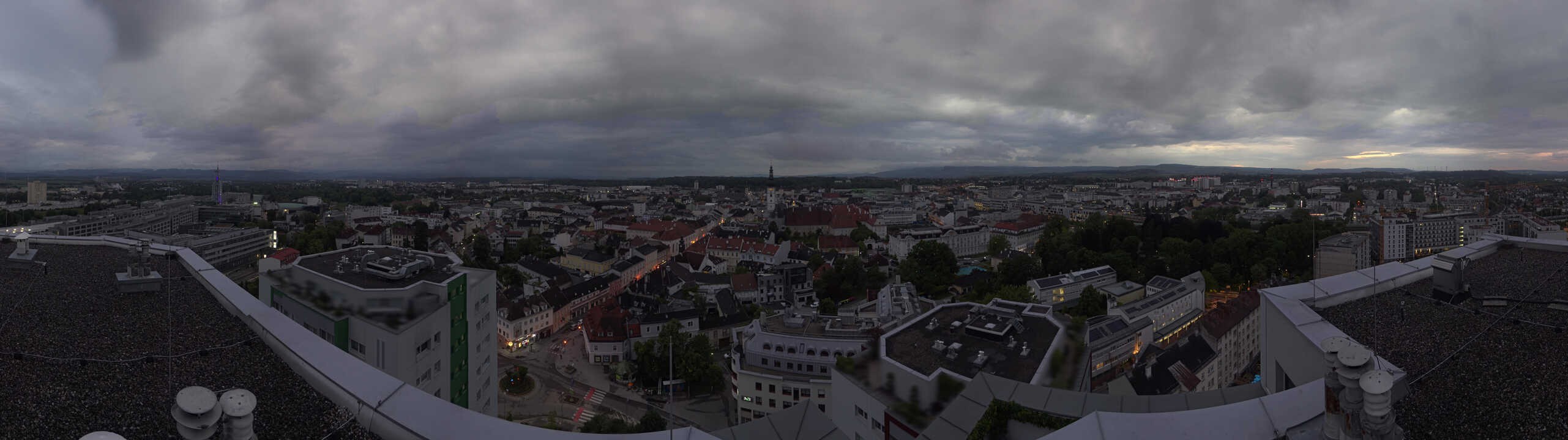 Archiv Foto Webcam St. Pölten - Blick über die Stadt