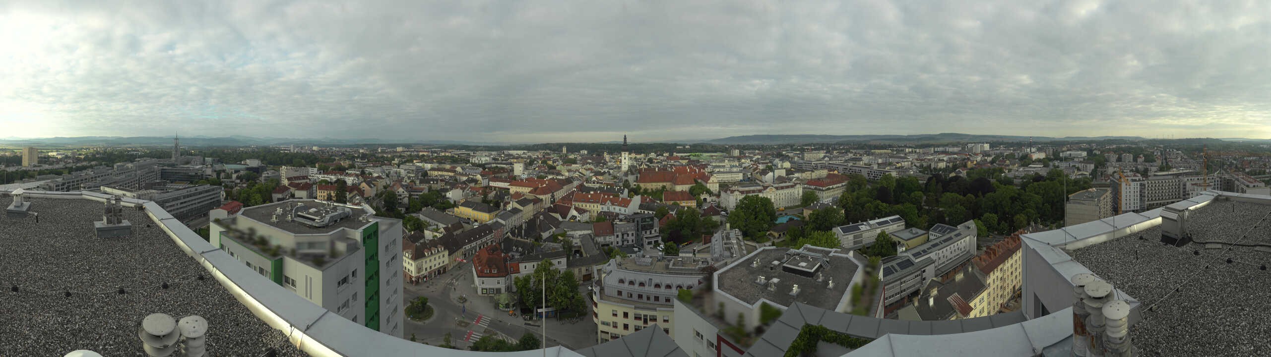 Archiv Foto Webcam St. Pölten - Blick über die Stadt