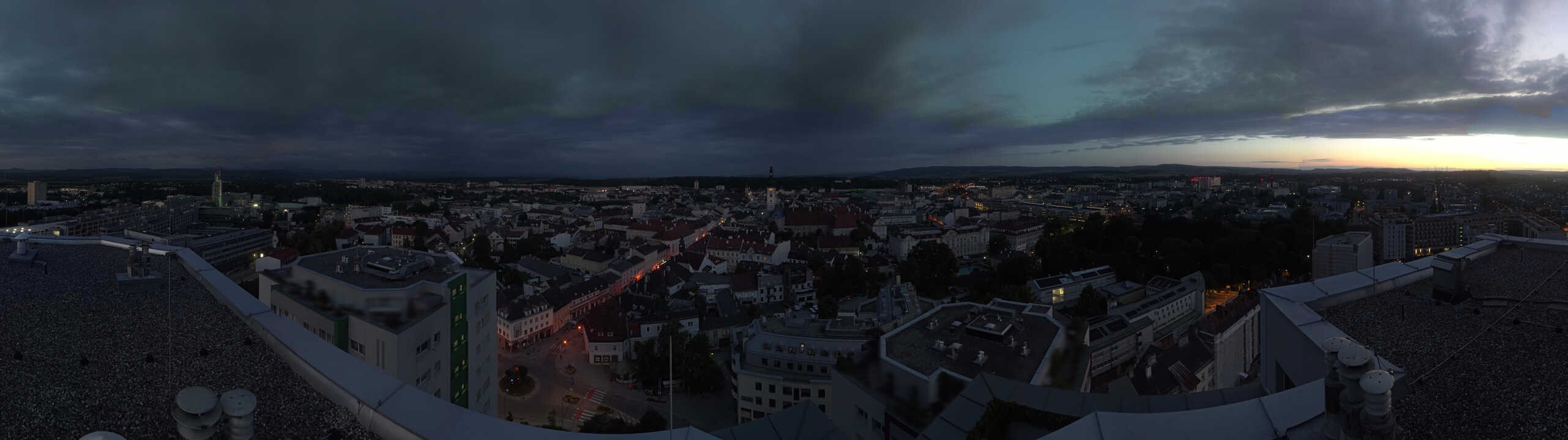 Archiv Foto Webcam St. Pölten - Blick über die Stadt