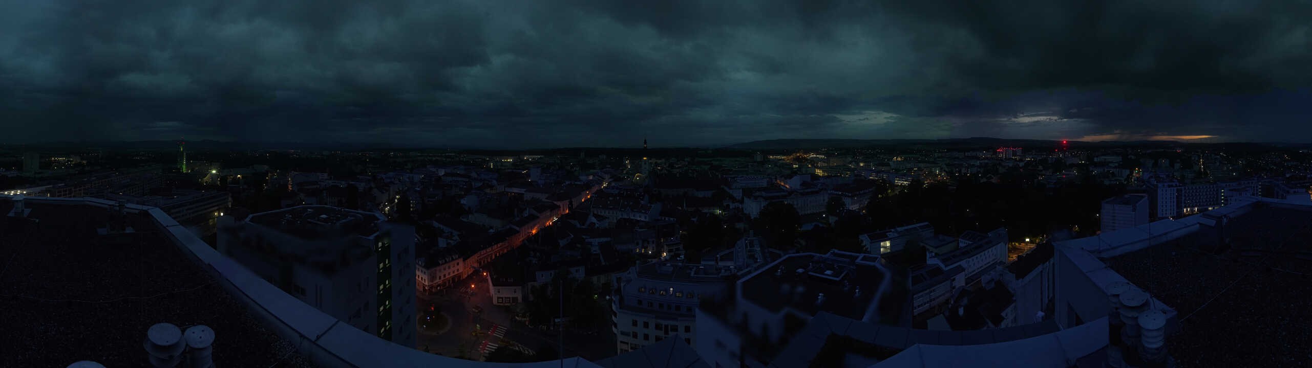 Archiv Foto Webcam St. Pölten - Blick über die Stadt