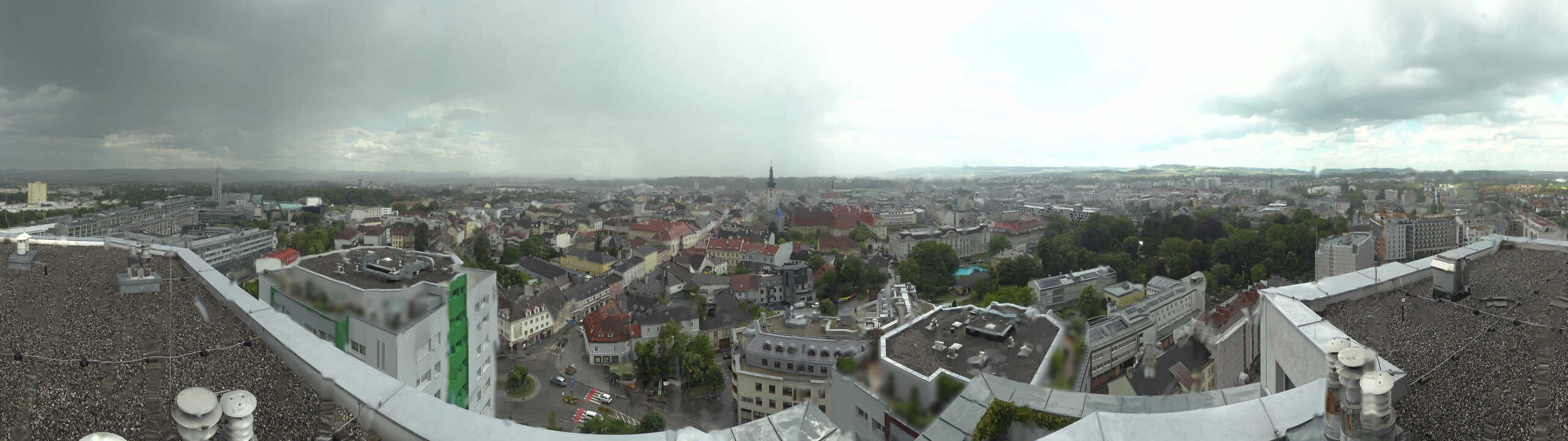 Archiv Foto Webcam St. Pölten - Blick über die Stadt