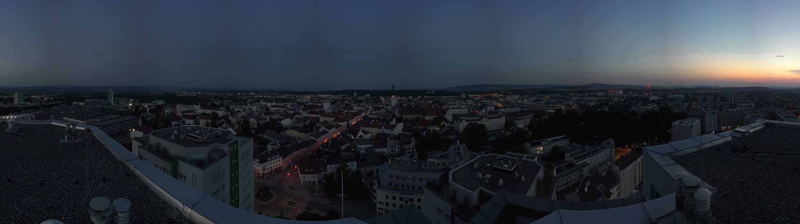 Archived image Webcam St. Pölten - View over the city