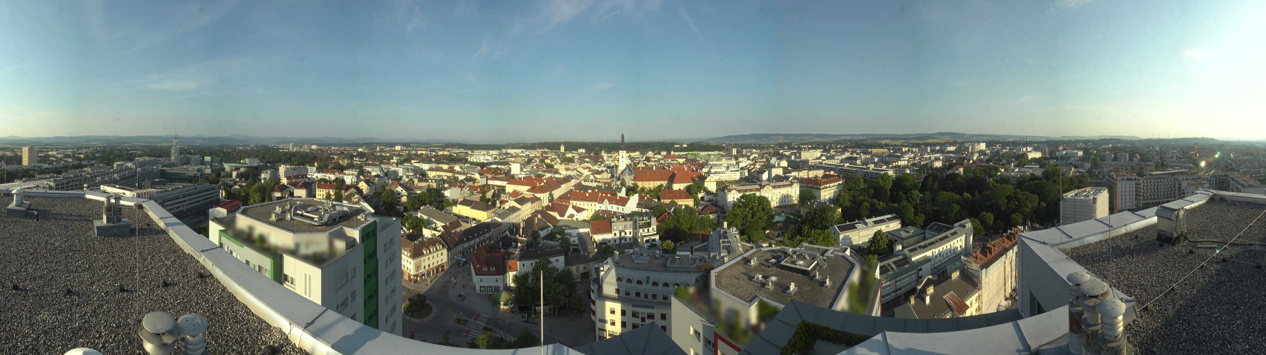 Archived image Webcam St. Pölten - View over the city