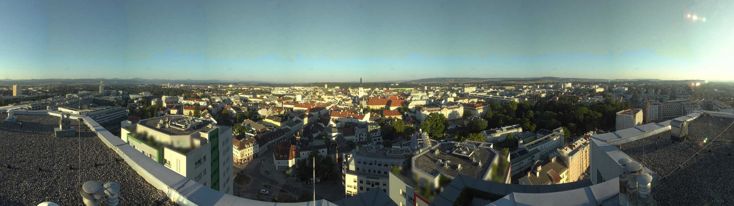 Archiv Foto Webcam St. Pölten - Blick über die Stadt