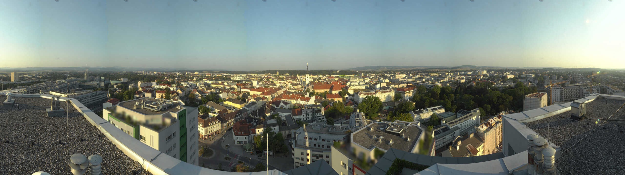 Archiv Foto Webcam St. Pölten - Blick über die Stadt