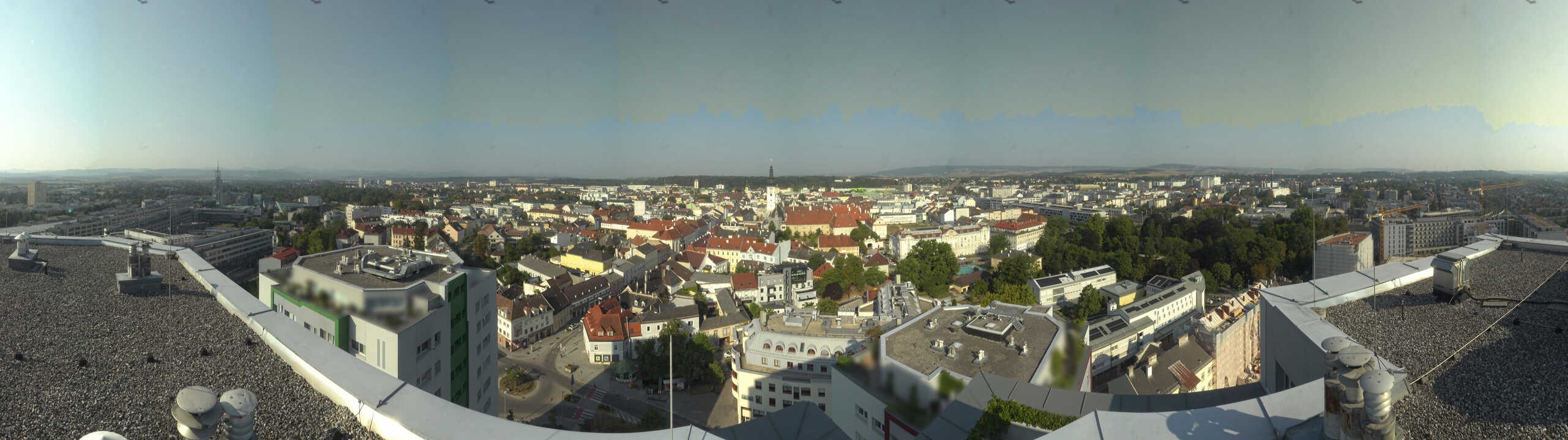 Archiv Foto Webcam St. Pölten - Blick über die Stadt