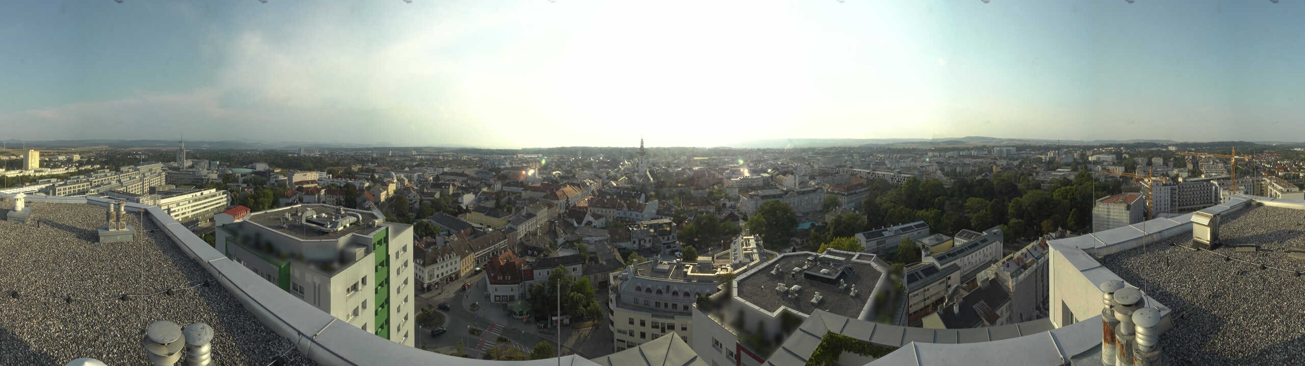 Archiv Foto Webcam St. Pölten - Blick über die Stadt