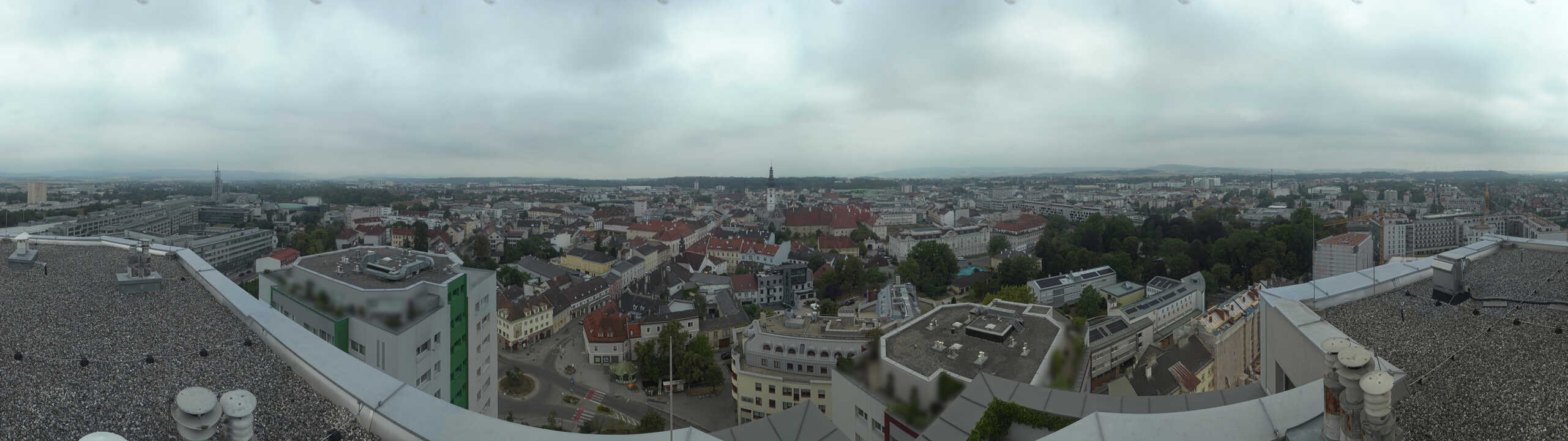 Archiv Foto Webcam St. Pölten - Blick über die Stadt