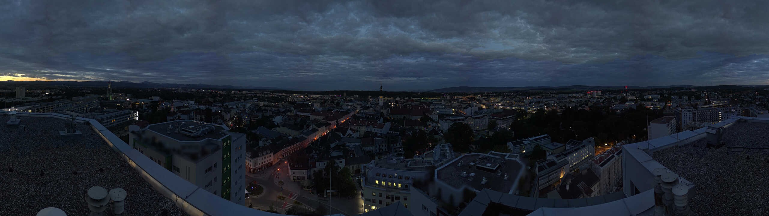 Archiv Foto Webcam St. Pölten - Blick über die Stadt