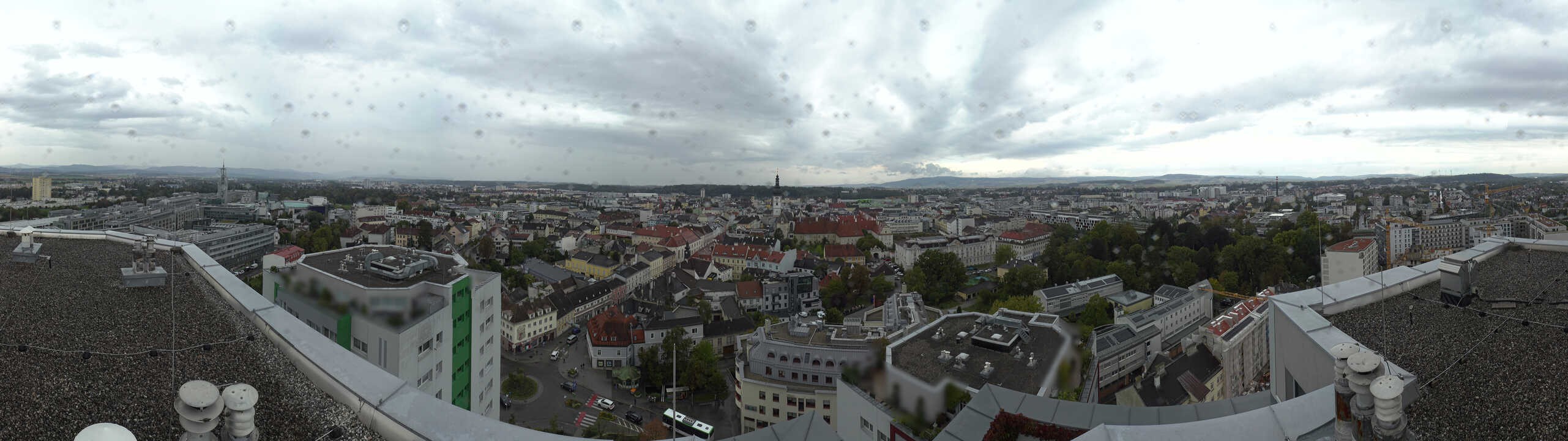 Archiv Foto Webcam St. Pölten - Blick über die Stadt