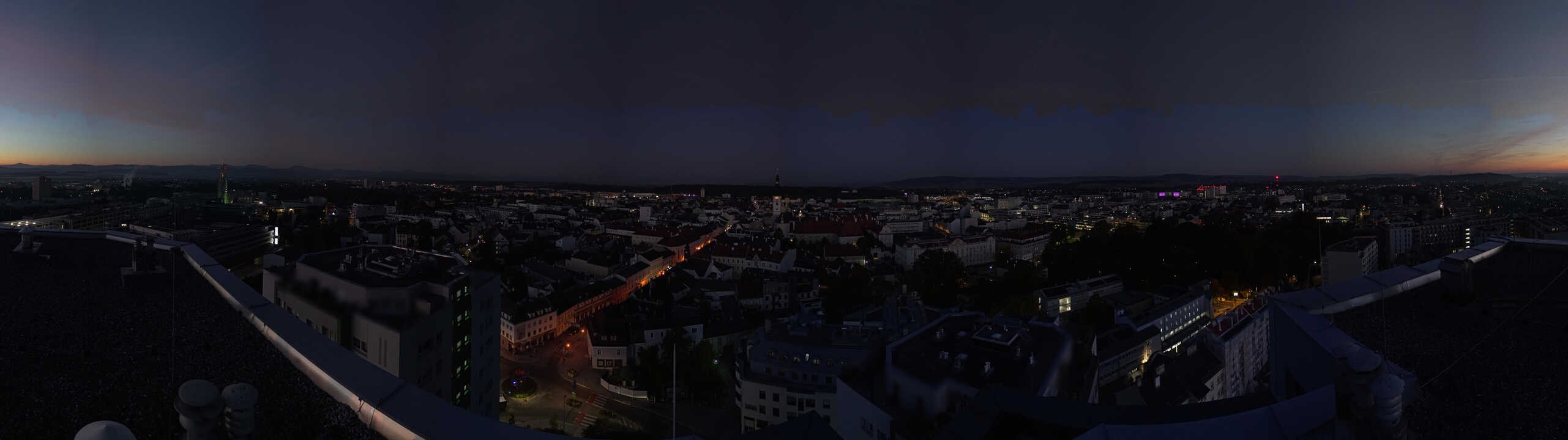 Archiv Foto Webcam St. Pölten - Blick über die Stadt