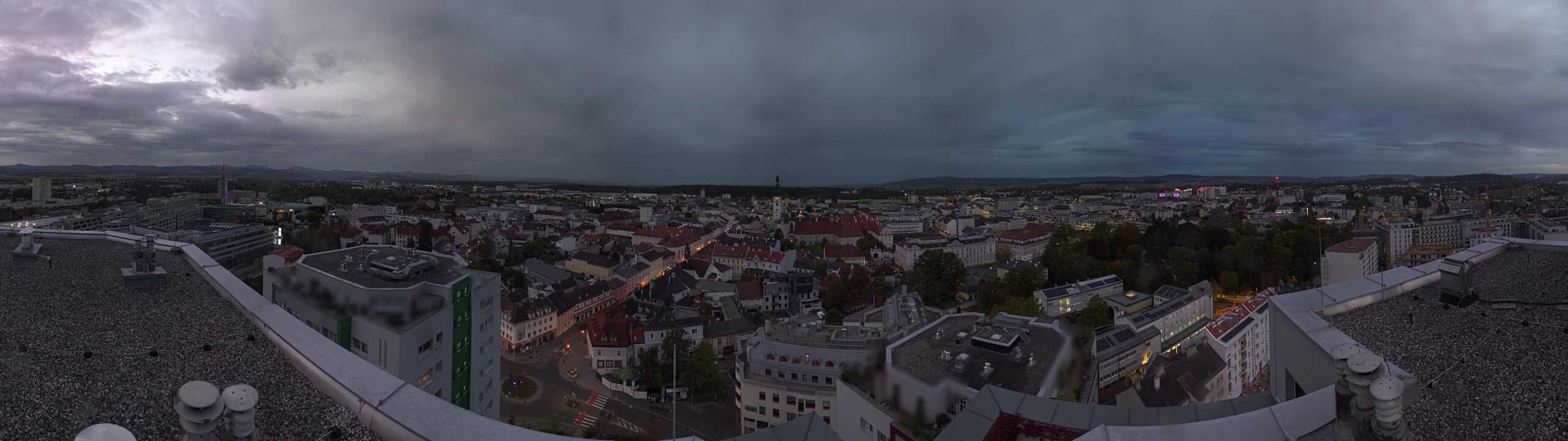 Archived image Webcam St. Pölten - View over the city