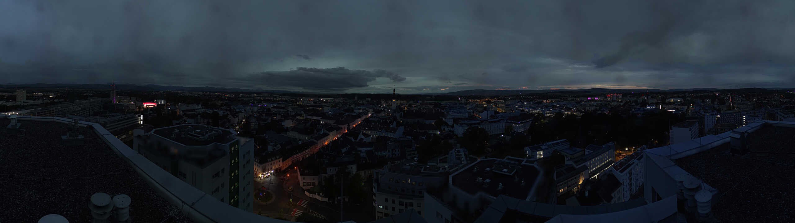 Archived image Webcam St. Pölten - View over the city