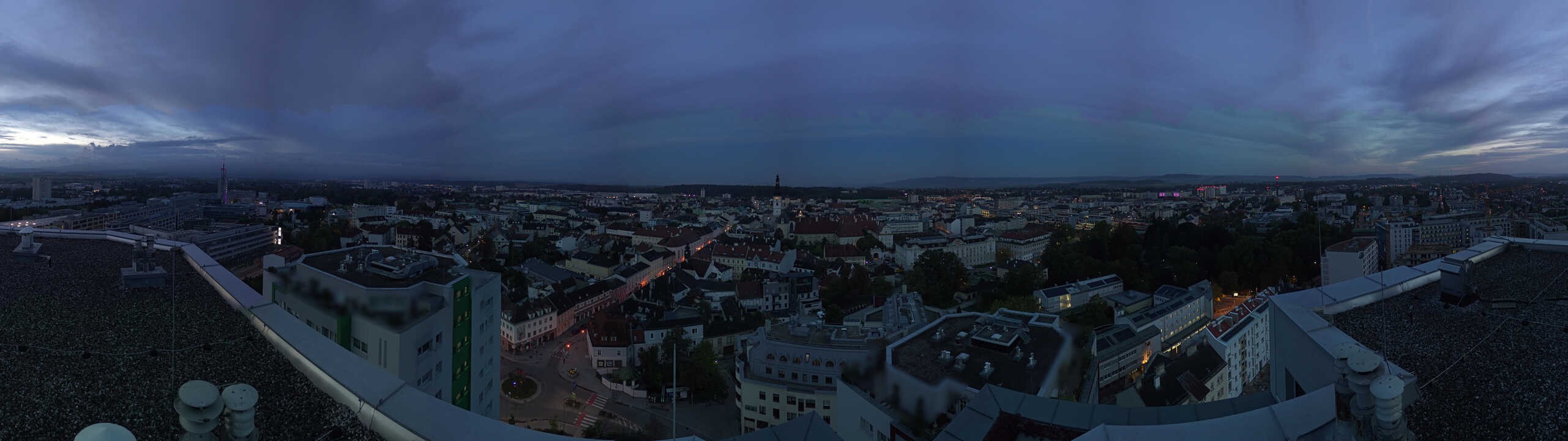 Archiv Foto Webcam St. Pölten - Blick über die Stadt