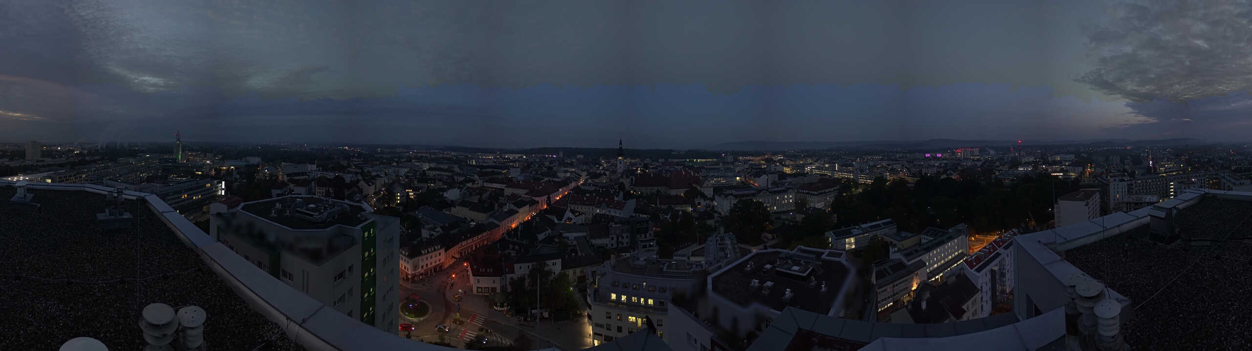 Archiv Foto Webcam St. Pölten - Blick über die Stadt