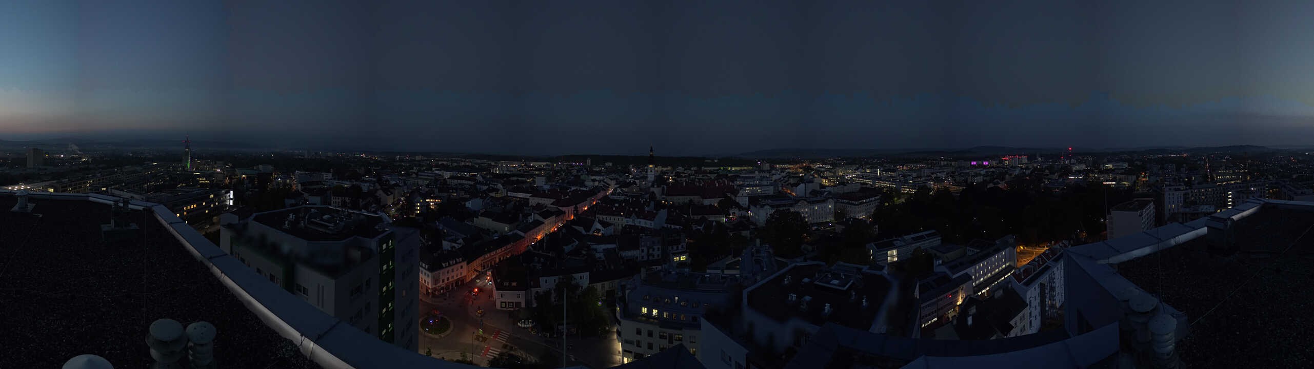Archiv Foto Webcam St. Pölten - Blick über die Stadt