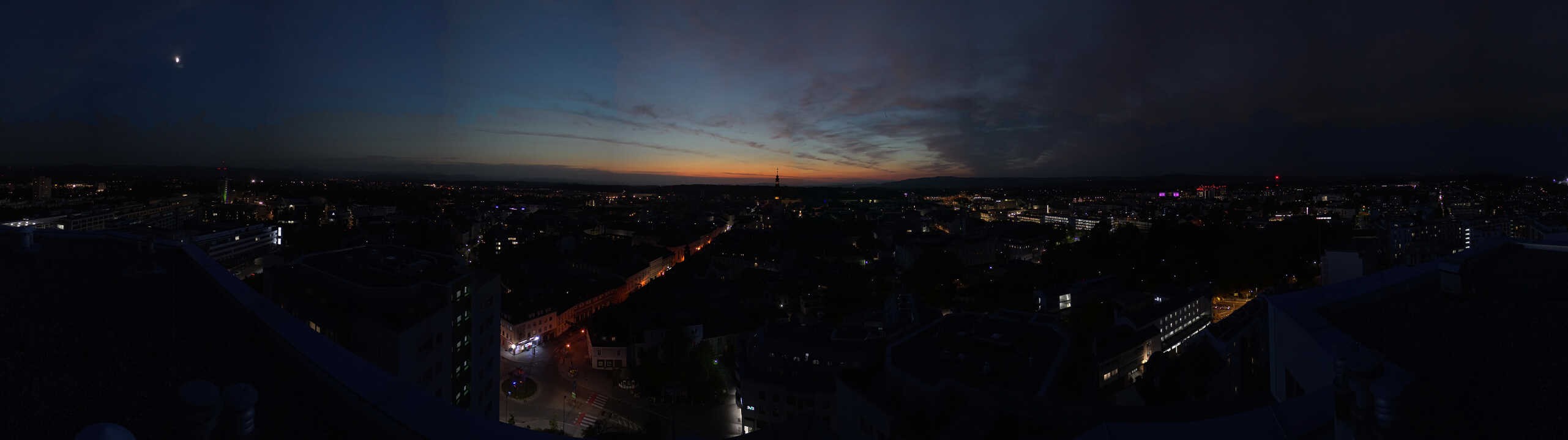 Archiv Foto Webcam St. Pölten - Blick über die Stadt