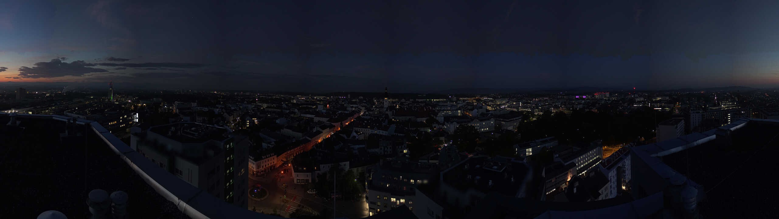 Archived image Webcam St. Pölten - View over the city