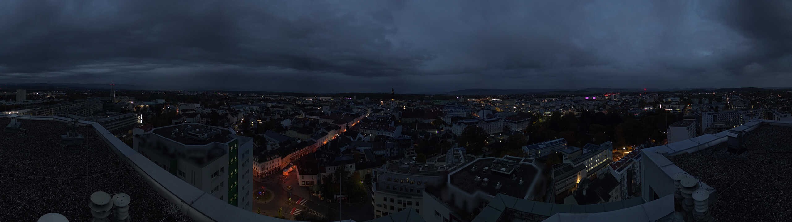 Archiv Foto Webcam St. Pölten - Blick über die Stadt