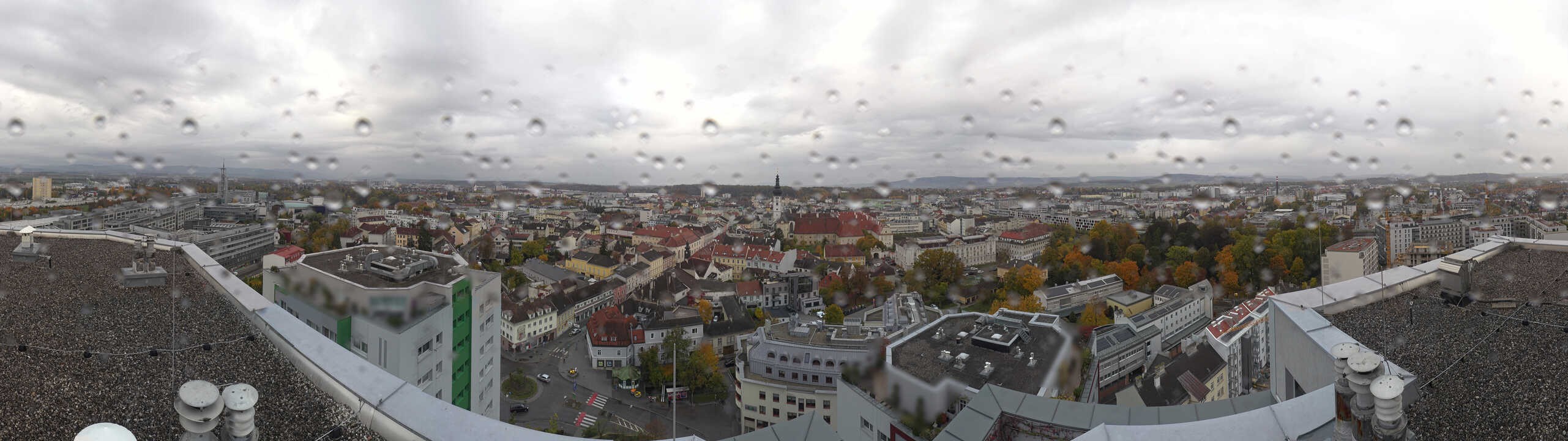 Archiv Foto Webcam St. Pölten - Blick über die Stadt