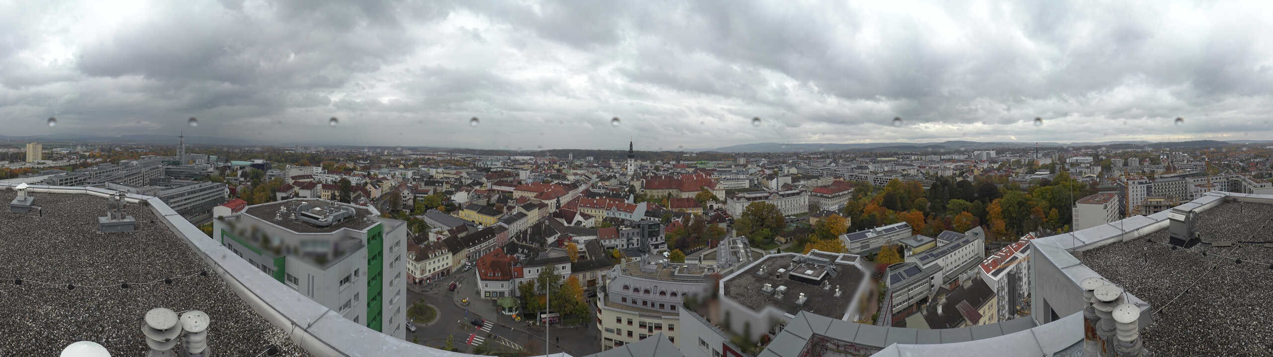 Archiv Foto Webcam St. Pölten - Blick über die Stadt