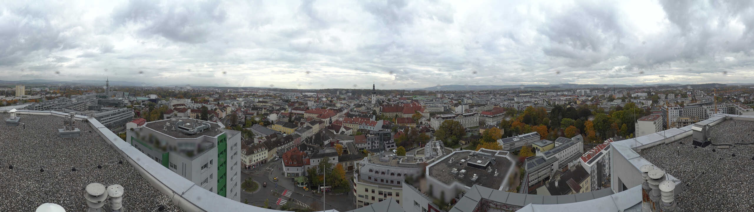 Archiv Foto Webcam St. Pölten - Blick über die Stadt