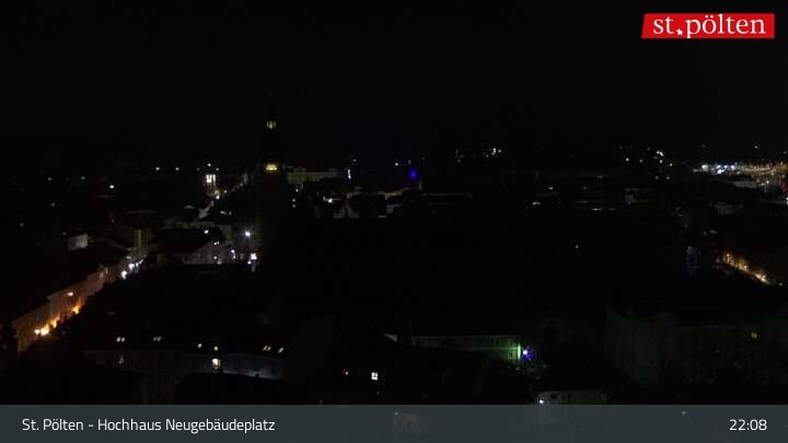 Archiv Foto Webcam Landeshauptstadt St. Pölten