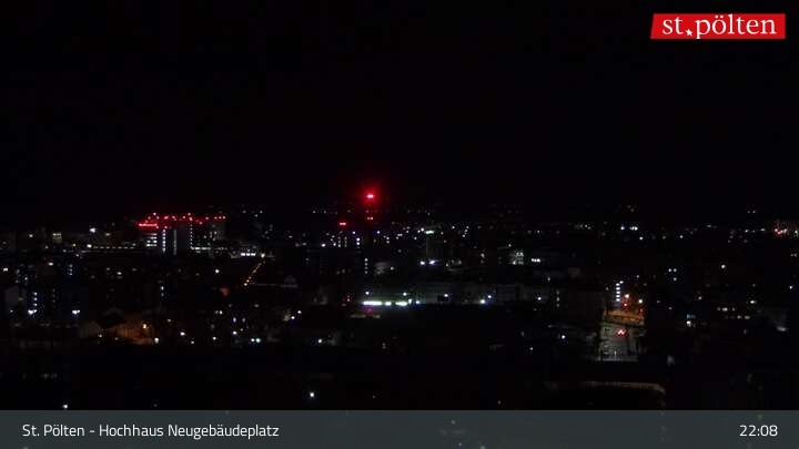 Archiv Foto Webcam Landeshauptstadt St. Pölten