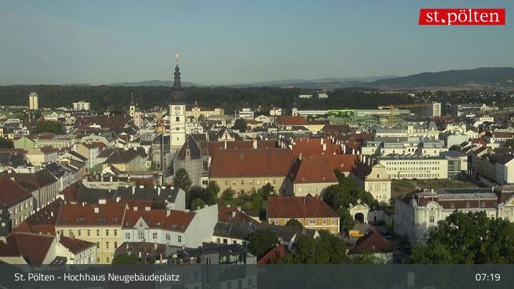 Archived image Webcam St. Pölten