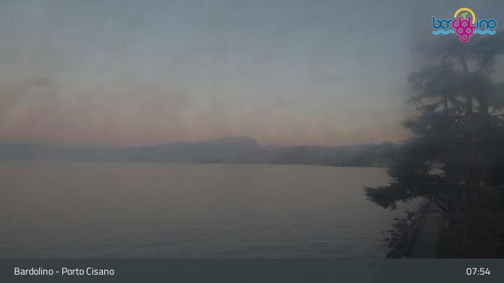 Archiv Foto Webcam Bardolino - Blick vom Lido Mirabello