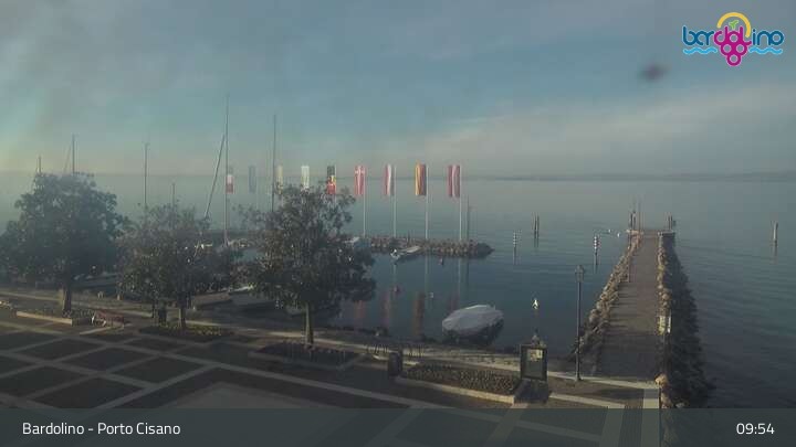 Archiv Foto Webcam Bardolino - Blick vom Lido Mirabello