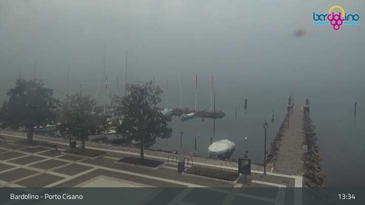 Archiv Foto Webcam Bardolino - Blick vom Lido Mirabello