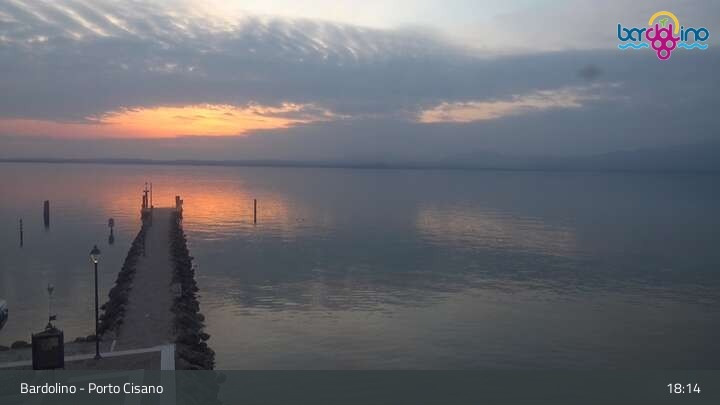 Archiv Foto Webcam Bardolino - Blick vom Lido Mirabello