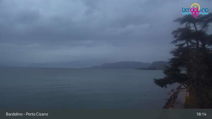 Archiv Foto Webcam Bardolino - Blick vom Lido Mirabello