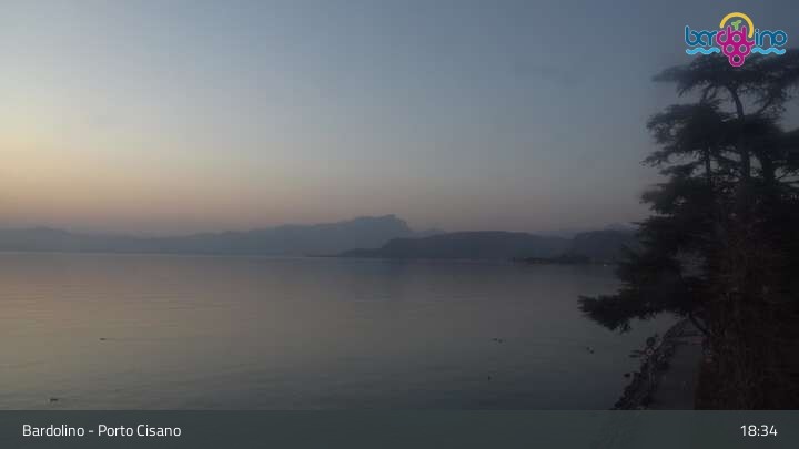 Archiv Foto Webcam Bardolino - Blick vom Lido Mirabello