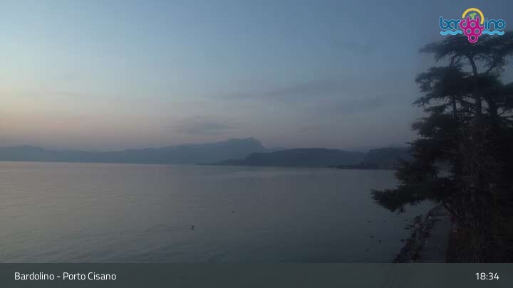 Archiv Foto Webcam Bardolino - Blick vom Lido Mirabello
