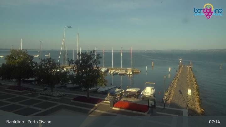 Archived image Webcam Bardolino - Lido Mirabello Beach