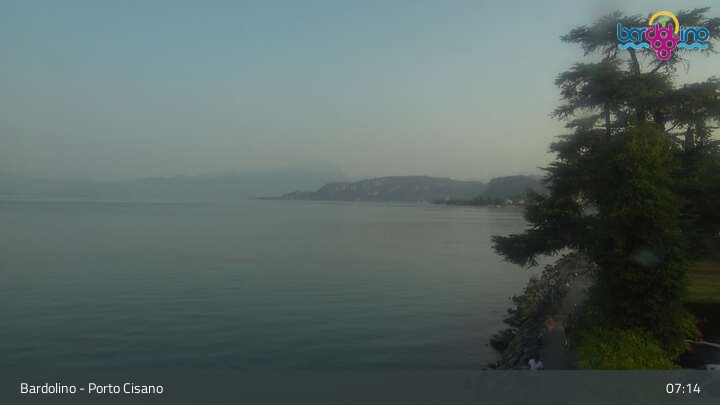 Archiv Foto Webcam Bardolino - Blick vom Lido Mirabello