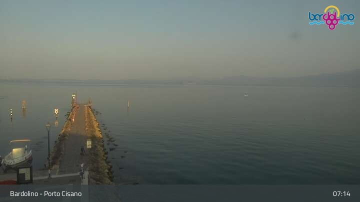 Archived image Webcam Bardolino - Lido Mirabello Beach
