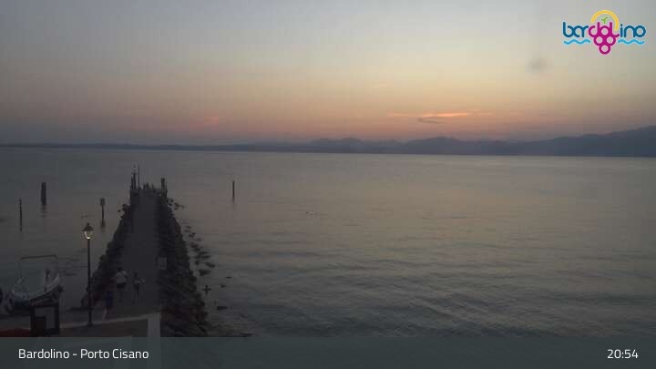 Archived image Webcam Bardolino - Lido Mirabello Beach
