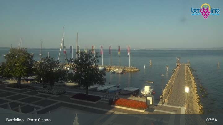 Archived image Webcam Bardolino - Lido Mirabello Beach