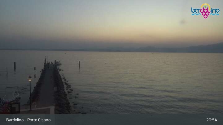 Archiv Foto Webcam Bardolino - Blick vom Lido Mirabello
