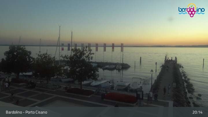 Archiv Foto Webcam Bardolino - Blick vom Lido Mirabello