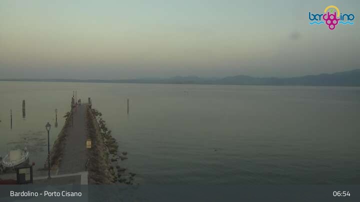 Archiv Foto Webcam Bardolino - Blick vom Lido Mirabello
