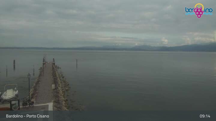 Archiv Foto Webcam Bardolino - Blick vom Lido Mirabello