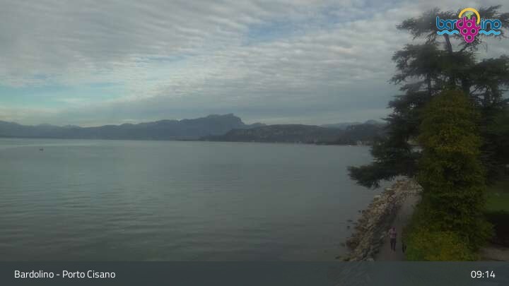 Archiv Foto Webcam Bardolino - Blick vom Lido Mirabello