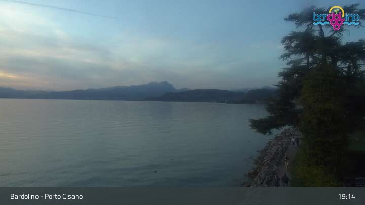 Archiv Foto Webcam Bardolino - Blick vom Lido Mirabello